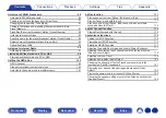 Preview for 4 page of Denon AVR-X3800H Owner'S Manual