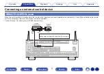 Preview for 71 page of Denon AVR-X3800H Owner'S Manual