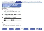 Preview for 124 page of Denon AVR-X3800H Owner'S Manual
