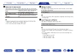 Preview for 164 page of Denon AVR-X3800H Owner'S Manual