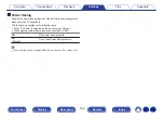 Preview for 182 page of Denon AVR-X3800H Owner'S Manual