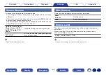 Preview for 192 page of Denon AVR-X3800H Owner'S Manual
