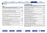 Preview for 254 page of Denon AVR-X3800H Owner'S Manual