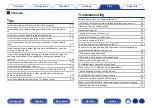 Preview for 276 page of Denon AVR-X4500H Owner'S Manual