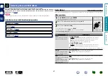 Предварительный просмотр 44 страницы Denon AVR-X500 Owner'S Manual