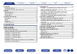 Предварительный просмотр 2 страницы Denon AVR-X6500H Owner'S Manual