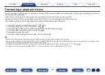 Preview for 86 page of Denon AVR-X8500H Owner'S Manual