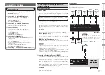 Предварительный просмотр 20 страницы Denon AVR4810CI - 9.3 Channel Multi-Zone Home Theater Receiver Owner'S Manual