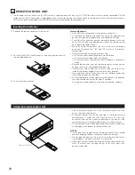 Предварительный просмотр 28 страницы Denon AVR5700 - THX Audio/Video Receiver Operating Instructions Manual