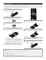 Предварительный просмотр 33 страницы Denon AVR5700 - THX Audio/Video Receiver Operating Instructions Manual