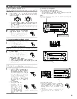 Предварительный просмотр 39 страницы Denon AVR5700 - THX Audio/Video Receiver Operating Instructions Manual