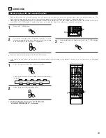 Предварительный просмотр 43 страницы Denon AVR5700 - THX Audio/Video Receiver Operating Instructions Manual