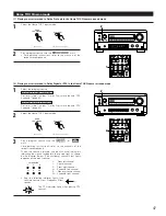 Предварительный просмотр 47 страницы Denon AVR5700 - THX Audio/Video Receiver Operating Instructions Manual