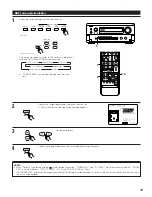 Предварительный просмотр 49 страницы Denon AVR5700 - THX Audio/Video Receiver Operating Instructions Manual