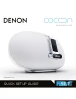 Denon COCOON  guide Quick Setup Manual preview