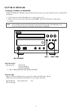 Preview for 6 page of Denon D-M38S Service Manual