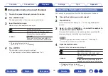 Preview for 33 page of Denon D-M41 Owner'S Manual