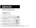 Denon D-M50S - D M50 Micro System Operating Instructions Manual preview