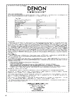 Preview for 45 page of Denon D RCD-M37 Owner'S Manual