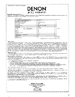 Preview for 46 page of Denon D RCD-M37 Owner'S Manual