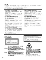 Предварительный просмотр 6 страницы Denon db-c640 Operating Instructions Manual