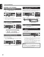 Предварительный просмотр 20 страницы Denon db-c640 Operating Instructions Manual