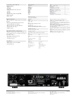 Preview for 2 page of Denon DBP-1610 Specifications