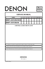 Denon DBP-2012UDCI Service Manual preview