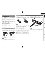 Предварительный просмотр 7 страницы Denon DCD-1510AE Owner'S Manual