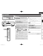 Предварительный просмотр 11 страницы Denon DCD-1510AE Owner'S Manual