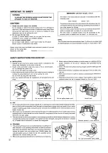 Предварительный просмотр 2 страницы Denon DCD-1560 Operating Instructions Manual