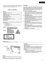 Предварительный просмотр 3 страницы Denon DCD-1560 Operating Instructions Manual