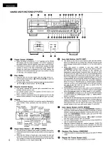 Предварительный просмотр 4 страницы Denon DCD-1560 Operating Instructions Manual