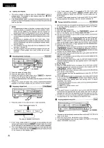 Предварительный просмотр 8 страницы Denon DCD-1560 Operating Instructions Manual