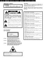 Предварительный просмотр 2 страницы Denon DCD-2000AE Operating Instructions Manual