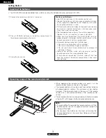 Предварительный просмотр 8 страницы Denon DCD-2000AE Operating Instructions Manual