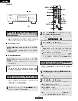 Предварительный просмотр 14 страницы Denon DCD-2000AE Operating Instructions Manual