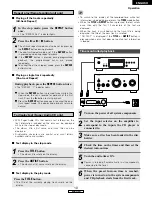 Предварительный просмотр 15 страницы Denon DCD-2000AE Operating Instructions Manual