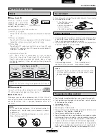 Предварительный просмотр 43 страницы Denon DCD-2000AE Operating Instructions Manual