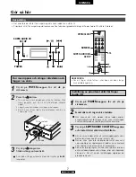 Предварительный просмотр 84 страницы Denon DCD-2000AE Operating Instructions Manual