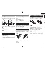 Предварительный просмотр 7 страницы Denon DCD-2010AE Owner'S Manual