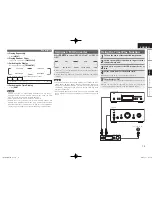 Предварительный просмотр 19 страницы Denon DCD-2010AE Owner'S Manual