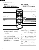 Предварительный просмотр 14 страницы Denon DCD-485 Operating Instructions Manual