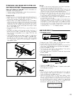 Предварительный просмотр 19 страницы Denon DCD-485 Operating Instructions Manual