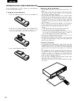 Предварительный просмотр 24 страницы Denon DCD-485 Operating Instructions Manual