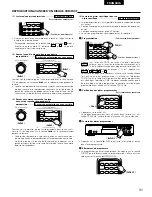 Предварительный просмотр 31 страницы Denon DCD-485 Operating Instructions Manual