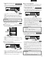 Предварительный просмотр 33 страницы Denon DCD-485 Operating Instructions Manual