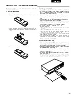 Предварительный просмотр 35 страницы Denon DCD-485 Operating Instructions Manual