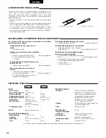 Предварительный просмотр 48 страницы Denon DCD-485 Operating Instructions Manual