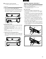 Предварительный просмотр 51 страницы Denon DCD-485 Operating Instructions Manual